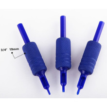 Disposable Blue Silicone Rubber Tattoo Grip Tattoo Tubes